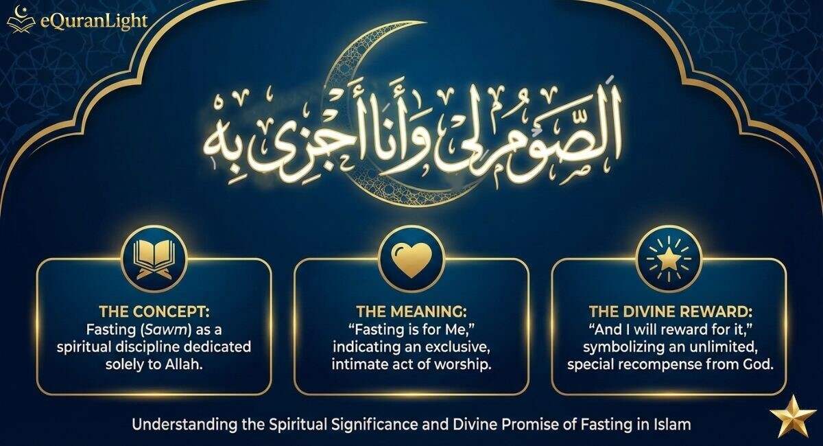 as sawm li wa ana ajzi bihi meaning