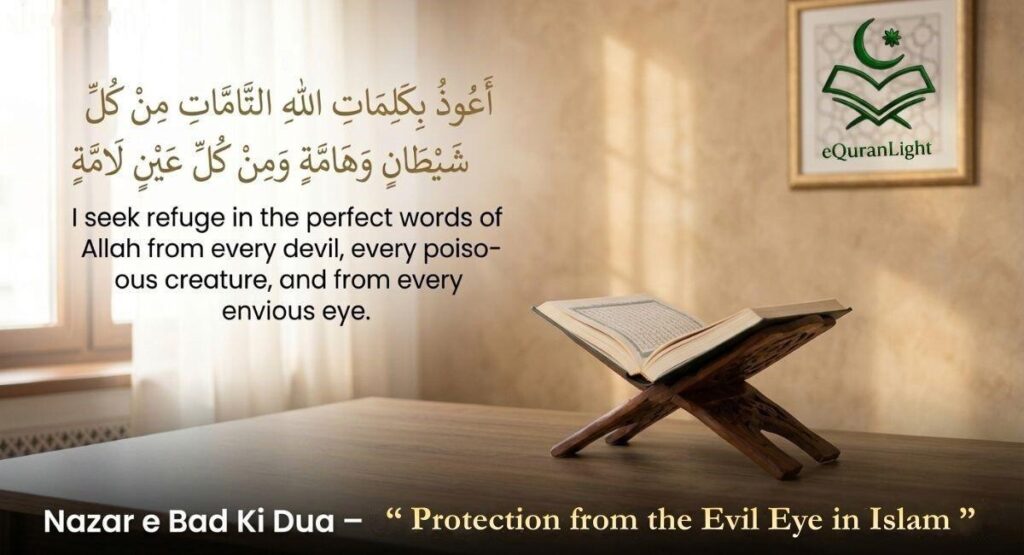 nazar e bad ki dua
